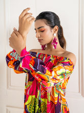 Floral Rangoli short dress