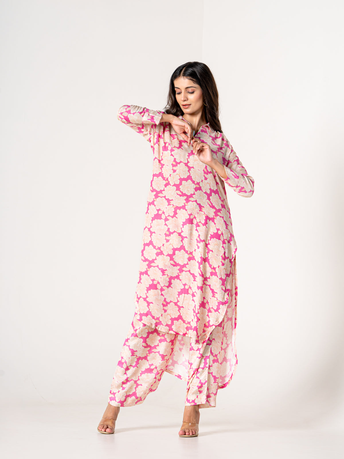 Flora Pink - Kurta Set