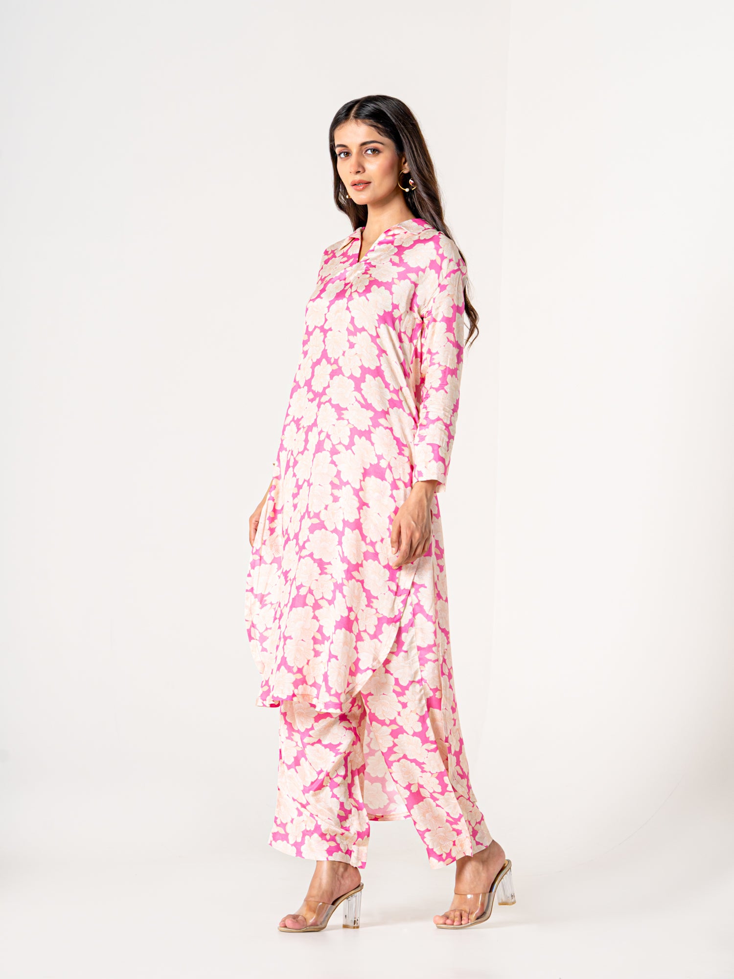 Flora Pink - Kurta Set