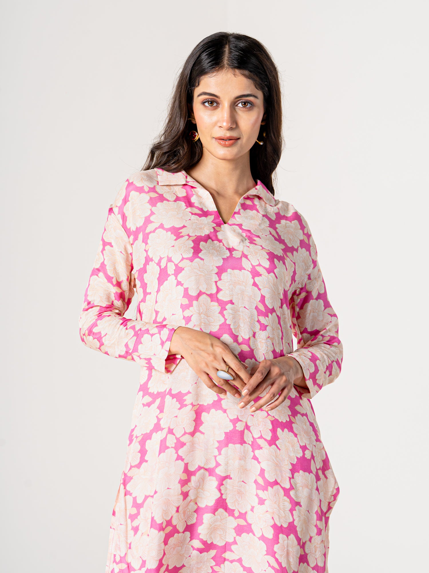 Flora Pink - Kurta Set