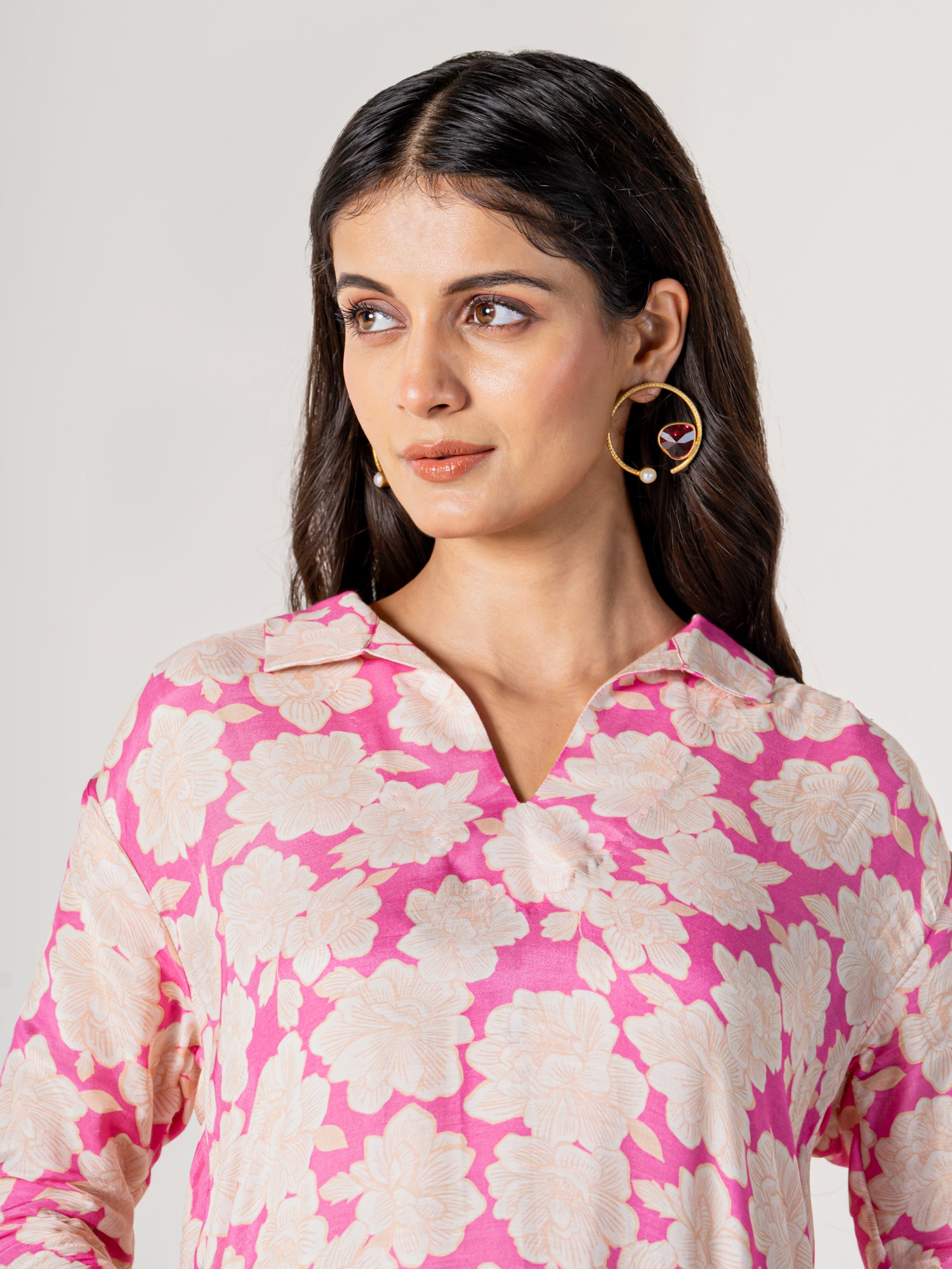 Flora Pink - Kurta Set