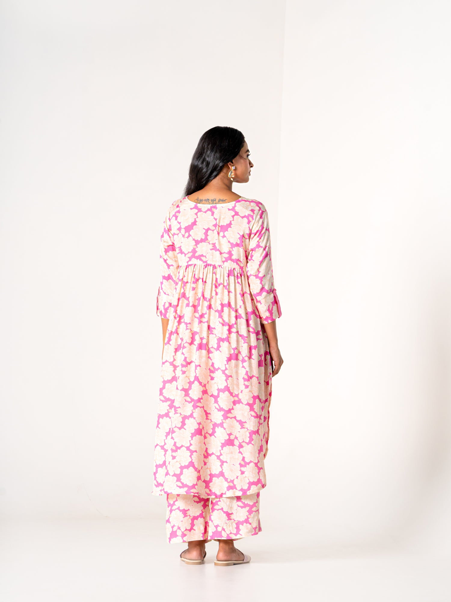 Flora Pink - Kurta Set 2