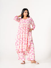 Flora Pink - Kurta Set 2