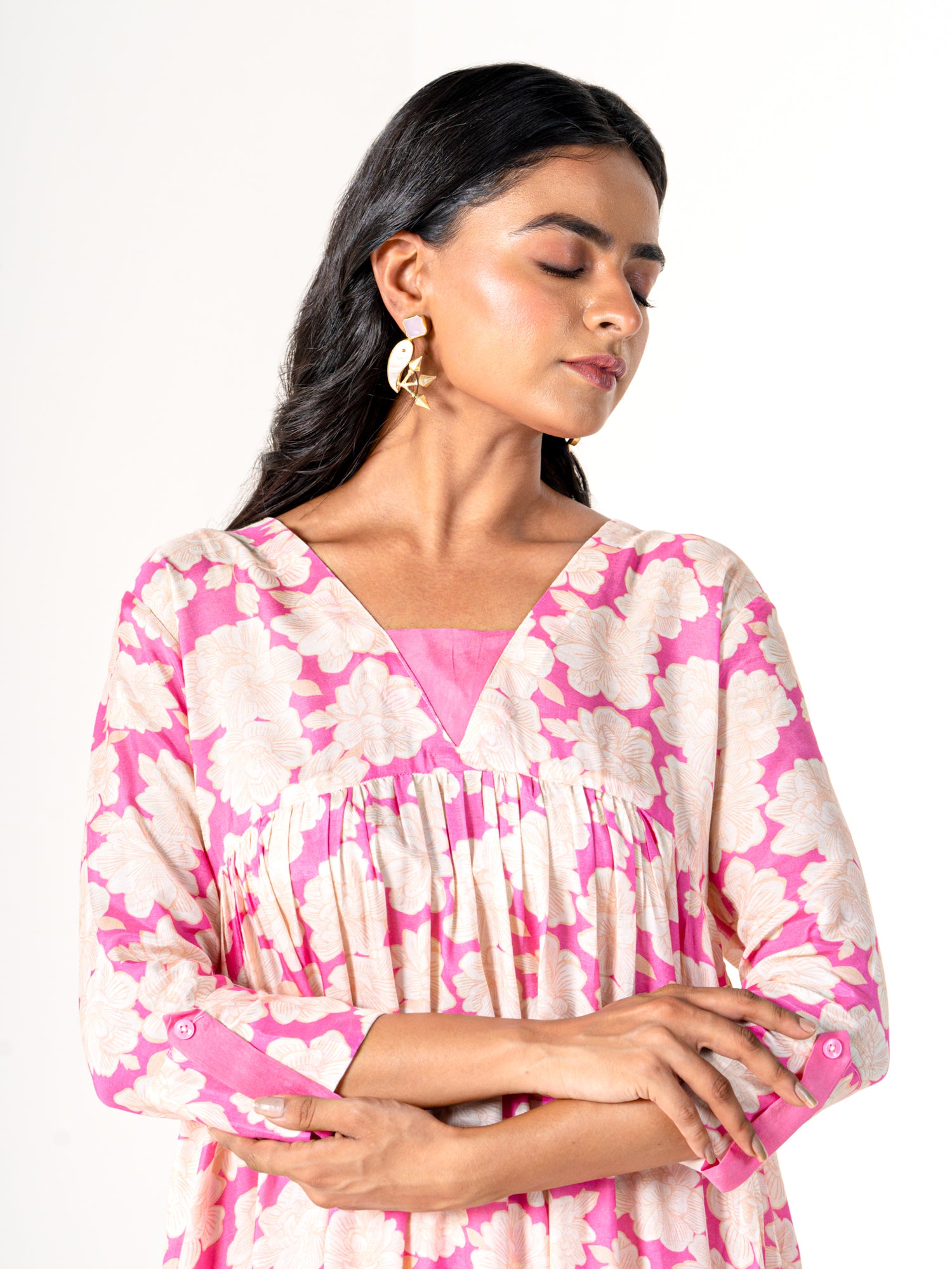 Flora Pink - Kurta Set 2