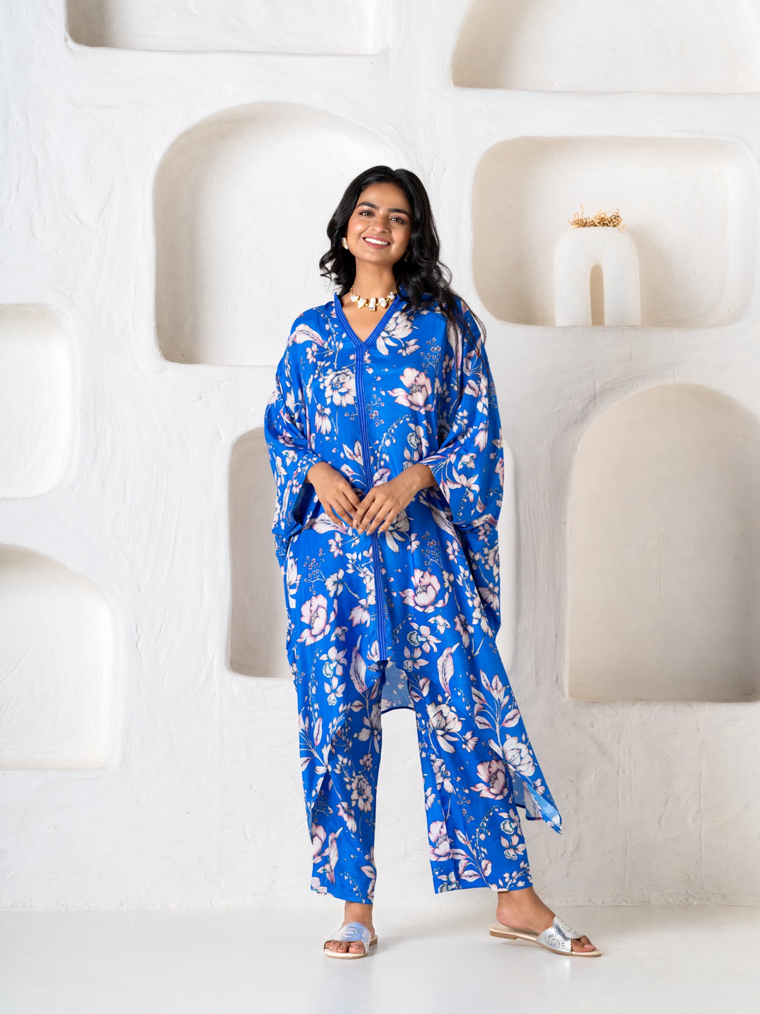 Magnificent Blues - Kaftan Dress