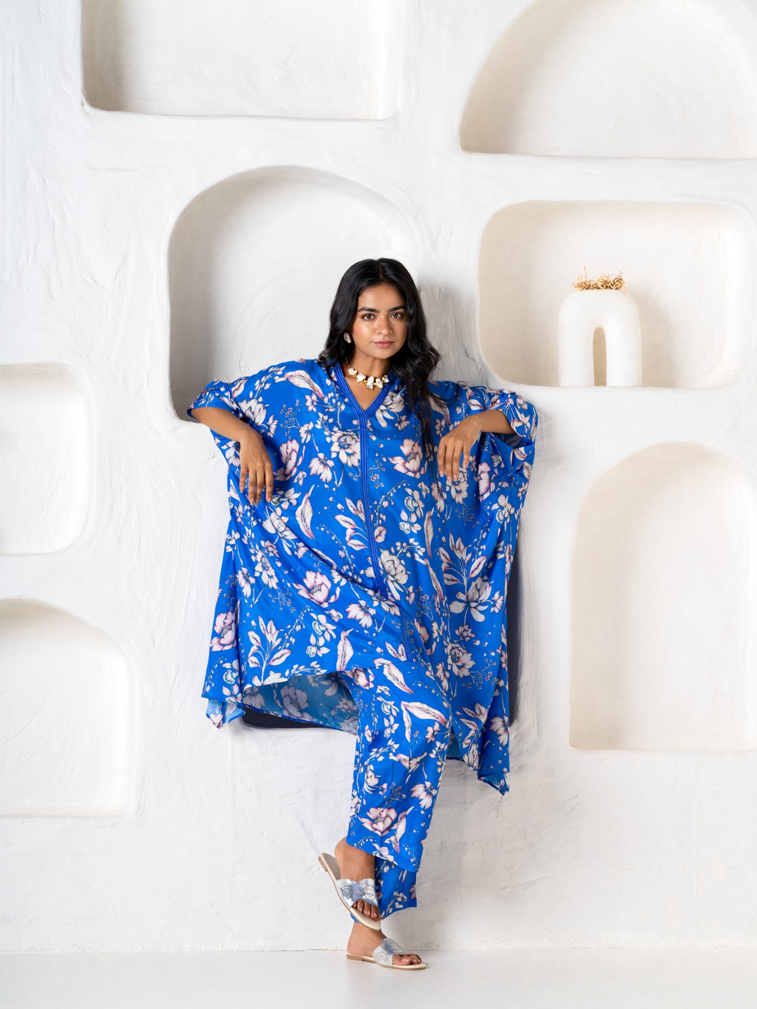 Magnificent Blues - Kaftan Dress