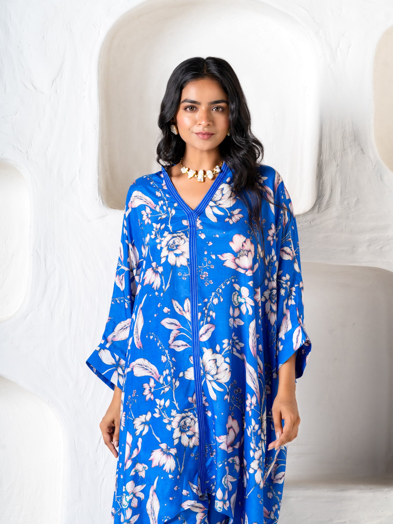 Magnificent Blues - Kaftan Dress