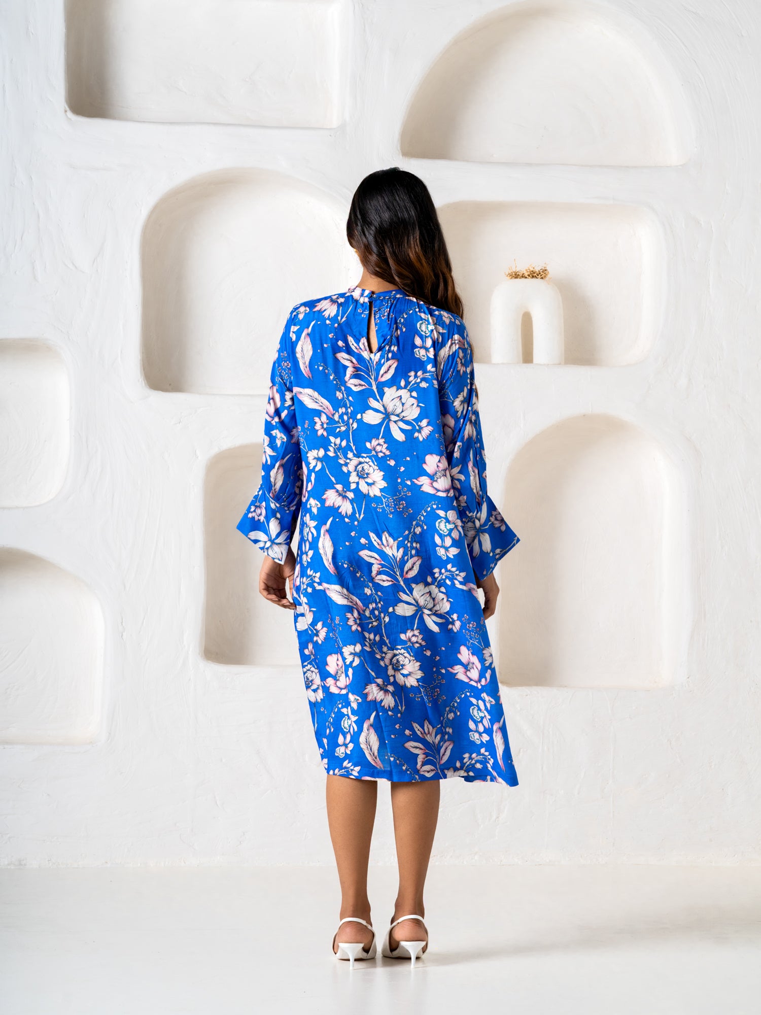 Magnificent Blues - Midi Dress