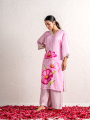 Iconic Pinks - Kurti Palazzo