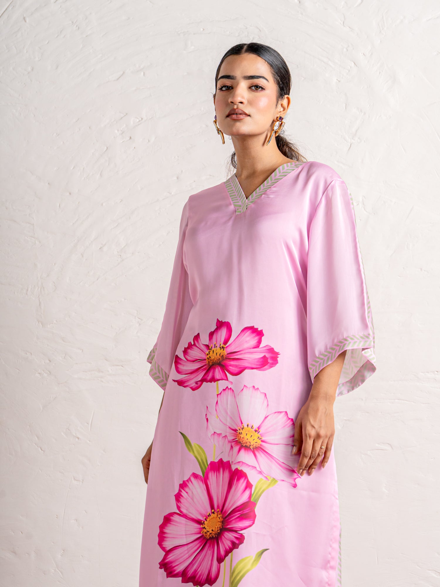 Iconic Pinks - Kurti Palazzo