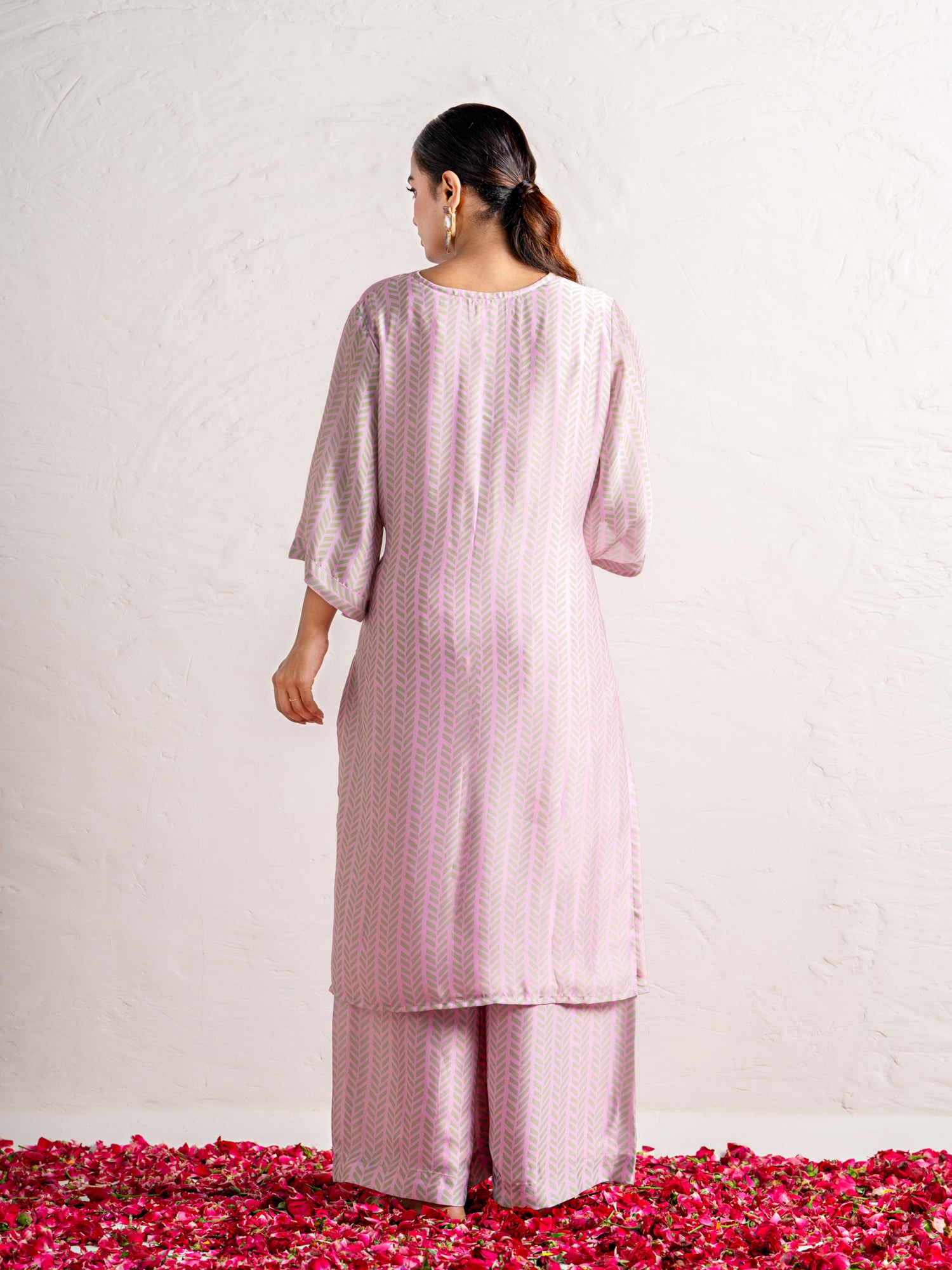 Iconic Pinks - Kurti Palazzo