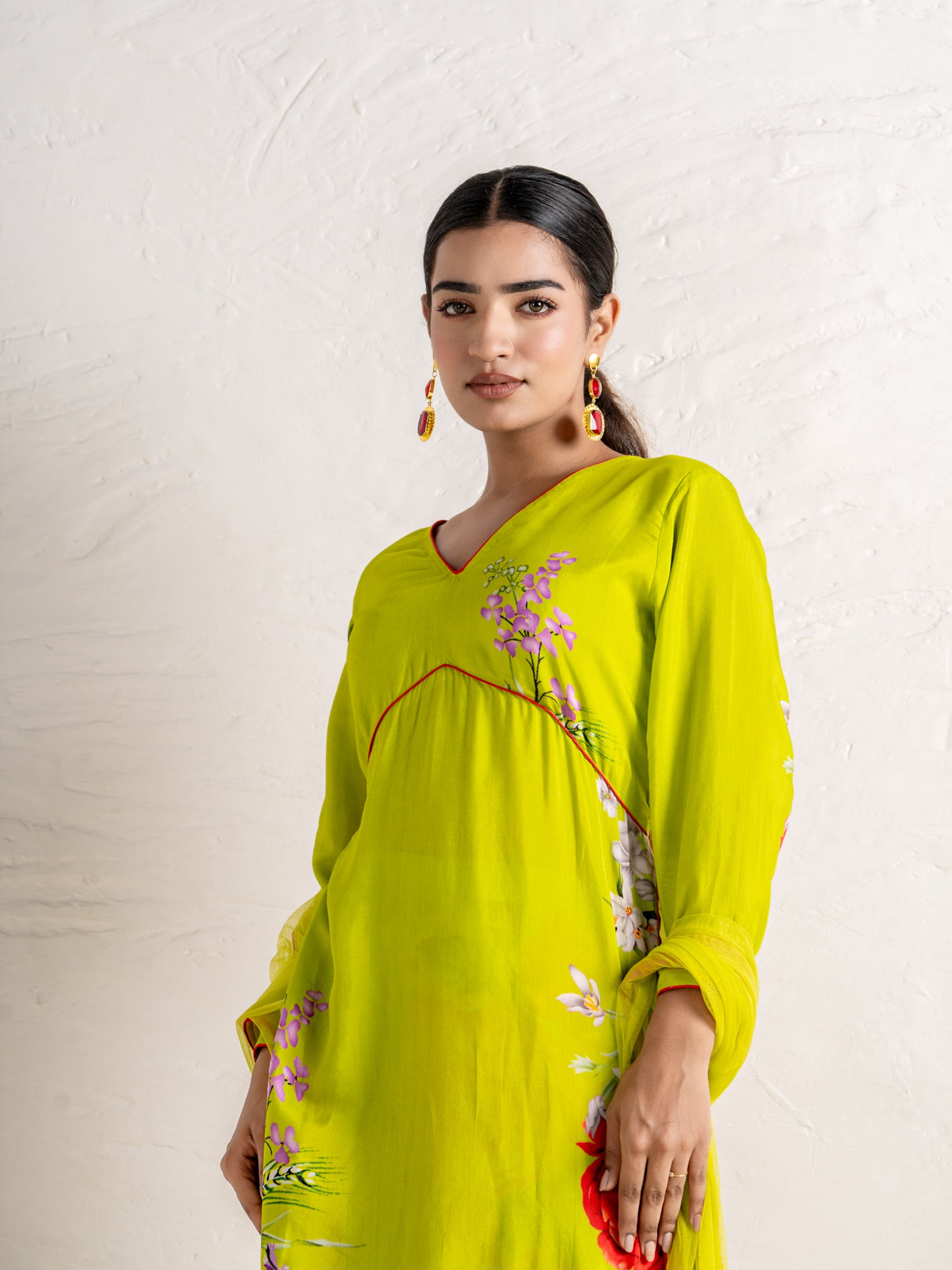 Lime green gotilo garara set