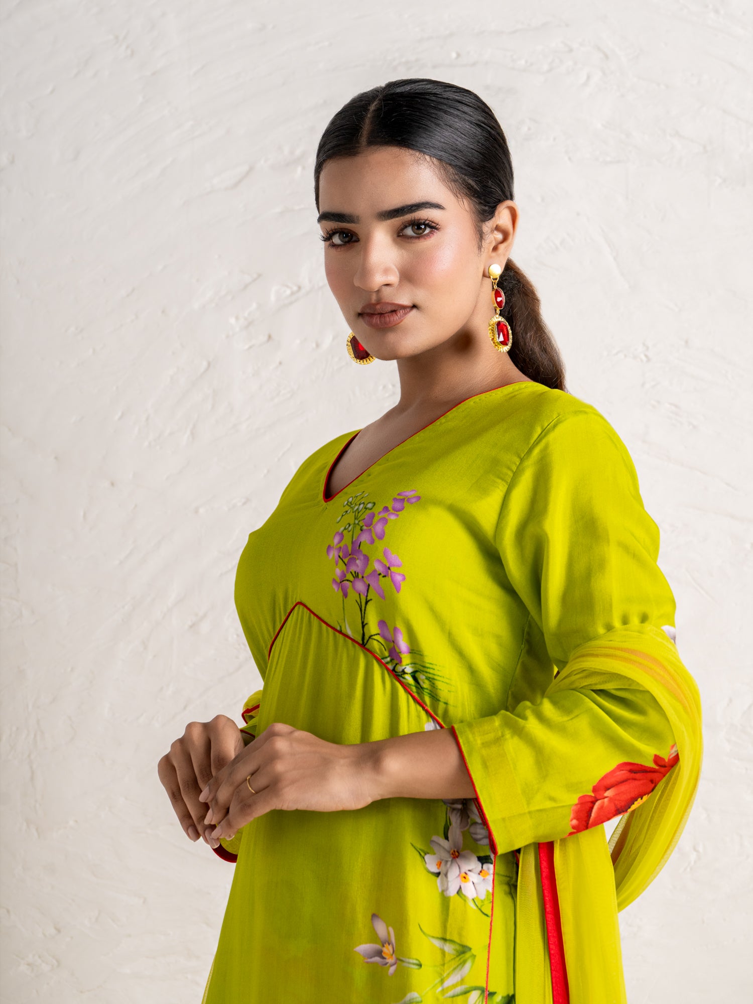 Lime green gotilo garara set